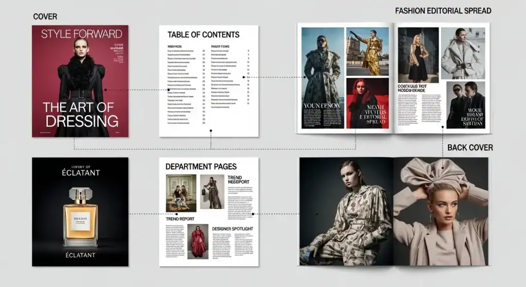Fashion Magazine Strategie-Planung - Brand Positioning und Editorial Strategy