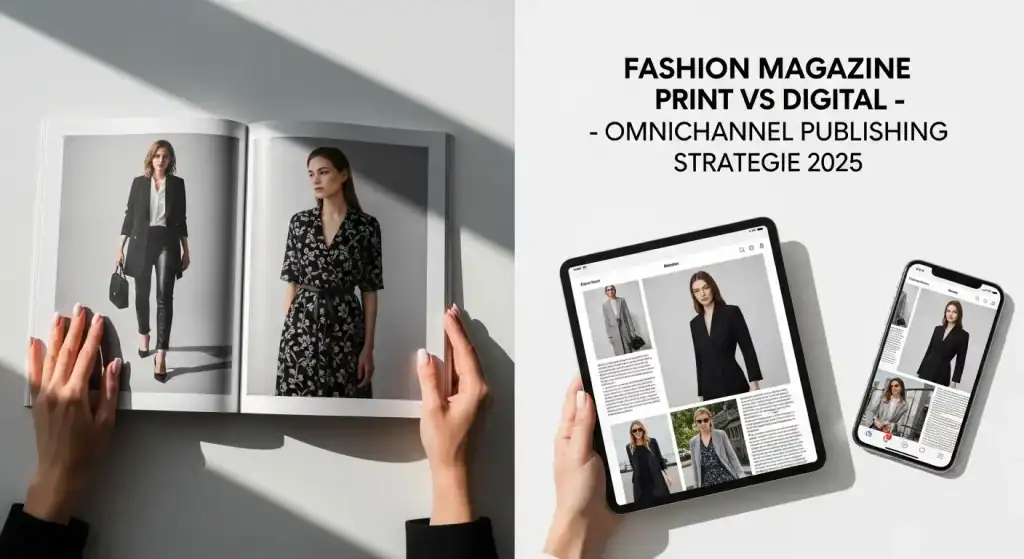 Fashion Magazine Print vs Digital - Omnichannel Publishing Strategie 2025