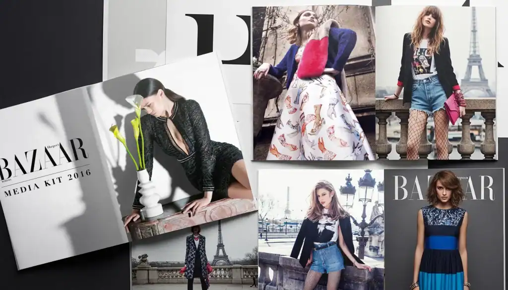 Harper's Bazaar MediaKit Global Luxury Authority Brand Design SANOMA HEARST