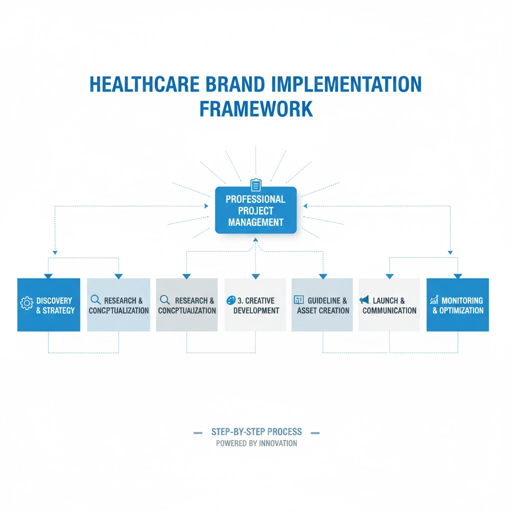 Implementierungsframework für Healthcare Branding