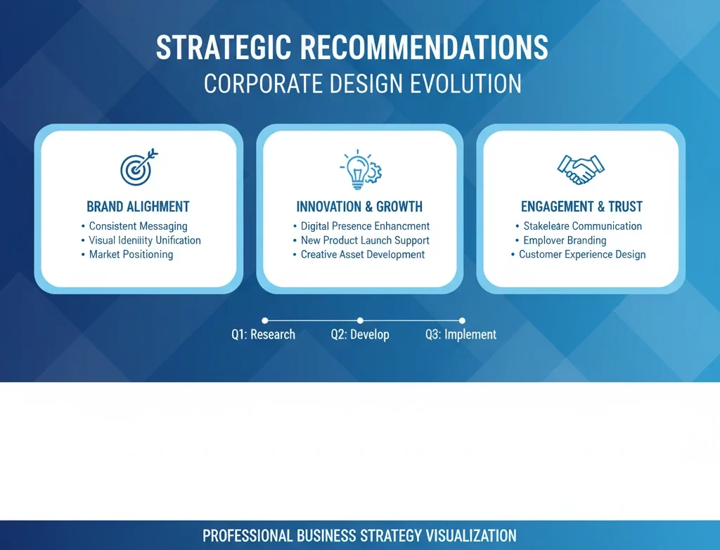 Strategische Empfehlungen für Corporate Design