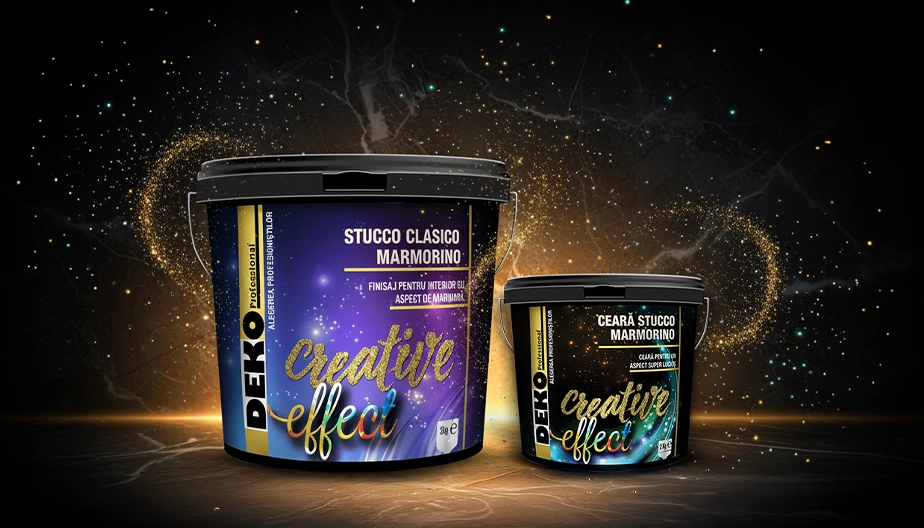 DEKO Creative Effect Stucco Marmorino – dekorative Putz-Oberfläche