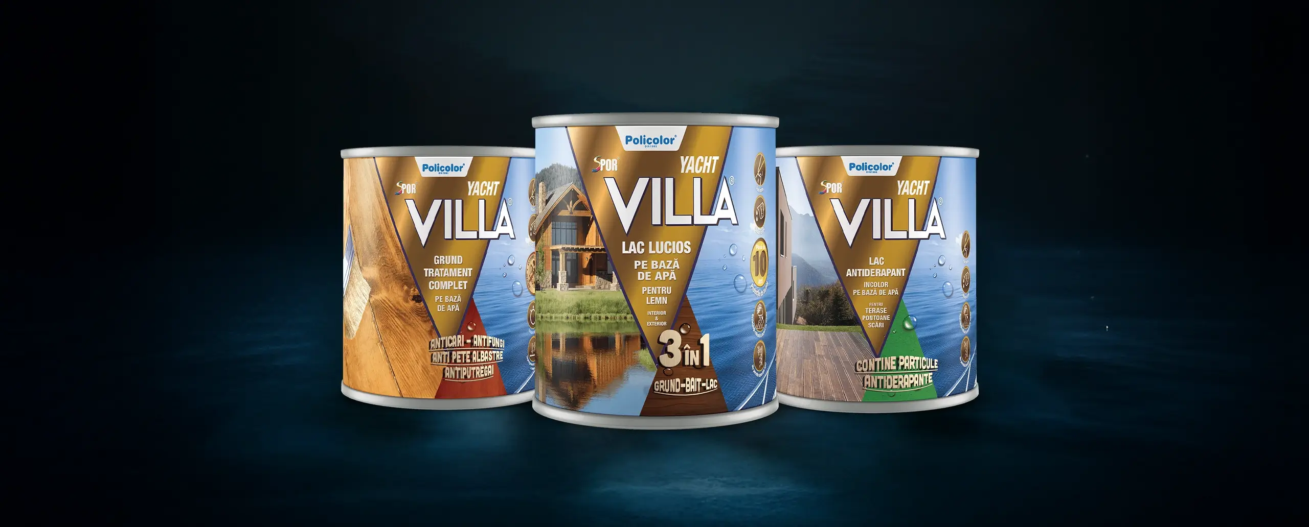 SPOR Villa Yacht – Holzschutz-Serie der Premium-Marke